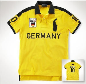 T-shirts Ralphes Casual Logo Broderie Personnalisée Haute Qualité 100% Coton Marque City Polos Laurenes Hauts Polos pour Hommes - Product Image 3