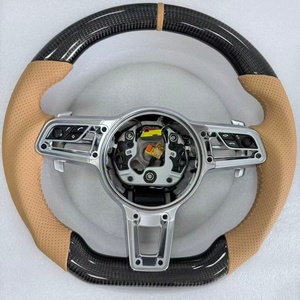 Volante di Lusso in Carbonio per Cayenne, Macan, Panamera, <span class=keywords><strong>Taycan</strong></span>, 911, 971, 986, 991.1, 958.1 - Product Image 1