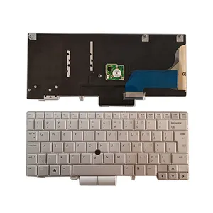 HP Elitebook 27602760Pラップトップキーボードの新しい米国