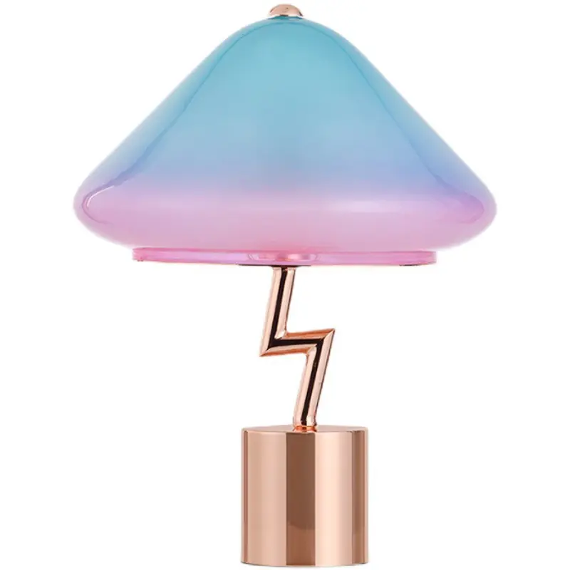 Nordic colorful character modern lamp designer luxury cotton cloud decor table lamp for kids