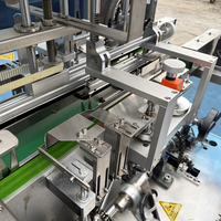 Machine d'emballage entièrement automatique à haute vitesse pour cartonnage à la colle thermofusible, 60-80 boîtes/min, pour l'emballage de boîtes de biscuits alimentaires