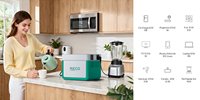 Générateur solaire portable Meco 300W, station de génération d'énergie Lifepo4 1004,8Wh, générateur solaire extérieur pour la maison Predator