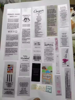 Machine d'impression d'étiquettes flexo typographiques pour lavage de vêtements entièrement automatique pour ruban de taffetas de nylon