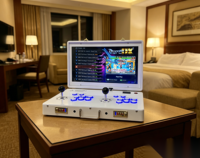 2 игрока аркадная игровая консоль с монетоприемным управлением игровой аркадный автомат Pandora аркадная коробка со светодиодной подсветкой