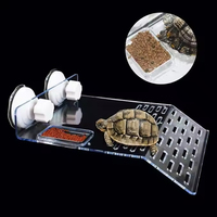 Plateforme de bain de soleil pour tortues, accessoires pour tortues, produits antidérapants pour terrariums de tortues, accessoires pour reptiles