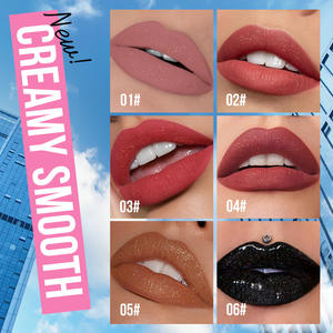 专业液体唇膏，带细闪，防水不粘，防转移，持久，高色素唇妆 - Product Image 3