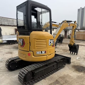 รถขุดขนาดเล็ก 3.5 ตัน สำหรับขาย รถขุดขนาด 1-3 ตัน พร้อมหัวเจาะแบบ Cat Auger สำหรับใช้ในบ้าน รถขุดขนาดเล็กพร้อมหัวเปลี่ยนเร็ว cat303.5 cat303 - Product Image 1