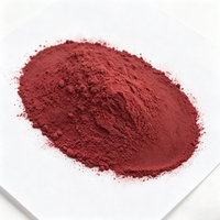 Poudre de carmin de cochenille de qualité alimentaire E120, 50% 52% 90% Acide carminique, Colorant rouge naturel, Emballage en fût en vrac, Échantillon gratuit