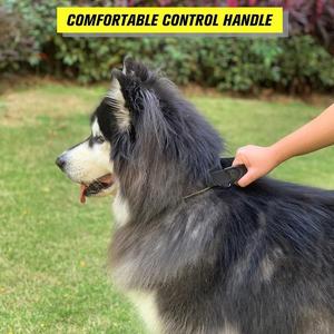 <span class=keywords><strong>Collar</strong></span> de choque táctico reflectante de camuflaje ajustable para caza con mango para perros de razas grandes fuertes - Product Image 4