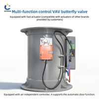 Régulateur de débit d'air à volume variable pour conduit unique, contrôlé par Modbus, pour équipement terminal CVC