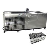 Prix usine équipement de barre en acier inoxydable commercial bloc de glace de 1 tonne faisant la machine afrique du sud machine à glaçons refroidie par air