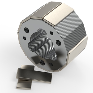 Imán de Neodimio Antai en Forma de Segmento, Grado N50H, Recubrimiento de Zinc/Níquel, Aplicaciones de Motor de Flujo Axial, Temperatura de Trabajo de 120°C - Product Image 4