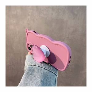 <span class=keywords><strong>Coque</strong></span> souple d'oreille de chat violet fleur de cerisier pour iPhone14 13 12 <span class=keywords><strong>11</strong></span> XR XS support en <span class=keywords><strong>silicone</strong></span> <span class=keywords><strong>coque</strong></span> de téléphone anti-chute - Product Image 3