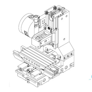 Chất lượng cao TSP-1060 <span class=keywords><strong>CNC</strong></span> dọc trung tâm gia công <span class=keywords><strong>CNC</strong></span> Máy phay gang VMC khung đúc trung tâm máy - Product Image 4