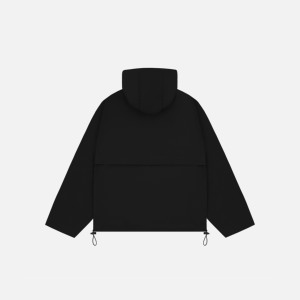 SUPERTRAMP WINDBREAKER Coupe-vent personnalisé à fermetures éclair pour hommes, imperméable, en tissu extérieur 100% nylon - Product Image 2