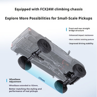 2025 Neuer Lizenziierter Fms Tacoma Simulation FCX24M 1/24 RC Pickup Truck Elektrisches Ferngesteuertes Kletterauto Offroad-Crawler RTR
