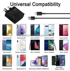 อะแดปเตอร์ชาร์จเร็วแบบ USB QC 3.0 15W สำหรับ Samsung Galaxy S8 S10 หัวปลั๊กแบบ UK 3 ขา สำหรับเดินทาง ใช้กับ Android ได้ - Product Image 5