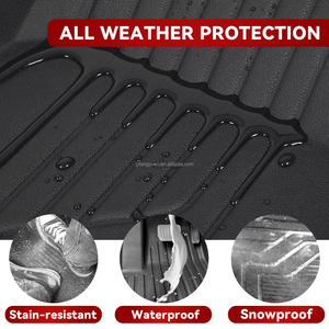 66 Alfombrillas de Coche 3D Impermeables para Todo Clima, para Chevrolet Aveo PAQ LT PLUS 1.5L 2024 - Product Image 6