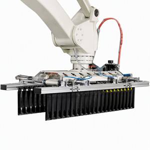 Macchina per la Produzione di Mattoni in Argilla con Braccio Robotico Industriale per Posa e Impilamento di Piastrelle e Mattoni - Product Image 3