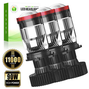 <span class=keywords><strong>Ampoule</strong></span> de phare <span class=keywords><strong>LED</strong></span> H4 Y7D à haute vitesse de refroidissement par ventilateur, 90W, 11000LM, puce 3570, pour système d'éclairage de moto à longue durée de vie - Product Image 1