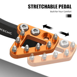 Pedale del Freno NICECNC e Poggiapiedi per <span class=keywords><strong>KTM</strong></span> <span class=keywords><strong>690</strong></span> <span class=keywords><strong>Enduro</strong></span> R <span class=keywords><strong>690</strong></span> SMC R 2011-2015 2016 <span class=keywords><strong>2017</strong></span> 2018 - Product Image 6