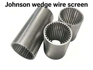 Filtre à écran pour puits d'eau en acier inoxydable à mailles coniques Johnson, panier filtrant résistant aux hautes températures, noyau en maille métallique - Product Image 1