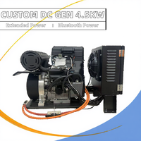 Kundenspezifischer, installationsfertiger DC-Generator 96V 4,5kW mit Autostart & Fernstart für Forschung und Entwicklung sowie Kleinserien-OEMs