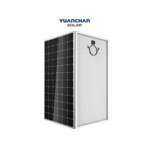 YuanChan 제조 업체 저렴한 가격 모노 72 셀 350W 360W 370W 380W 크리스탈 태양 전지 패널