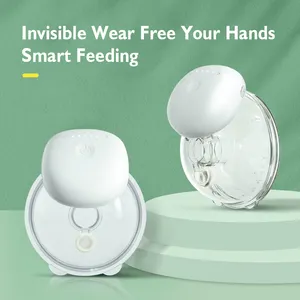 Smallest Quietest Electric Breast Pump Portable Breast Pumps Hands Free Wearable Breast Pump With App