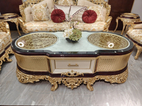 Vente Directe Usine Canapé de Salon Décor Antique Ensemble de Meubles en Bois Massif Moderne Luxueux avec Prix Compétitif