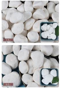 <strong>Landscaping</strong> <strong>White</strong> Paving Stone Vietnam Pebble Garden Stone <strong>Rock</strong> Cobble Pebble China Snow <strong>White</strong> Pebble Stone Wholesale - Product Image 2