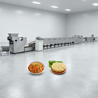 Vaardig vervaardigde apparatuur voor het maken van gebakken instant noodles, perfecte afwerking, machine voor het maken van gedroogde instant noodles