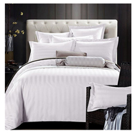 Ensemble de draps de lit en coton, 5 étoiles de luxe, 1000 fils, vente en gros, bon marché, draps de lit 100% coton, draps de lit d'hôtel en vrac