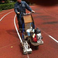Machine de marquage routier manuelle sans air pour peinture à froid, pour la délimitation des lignes de chaussée et le marquage des parkings