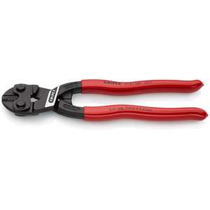 KNIPEX-CoBolt 71 01 200®Pince coupe-boulon compacte noire atramentisée, poignées plastifiées PINCES ET COUPE - Product Image 1