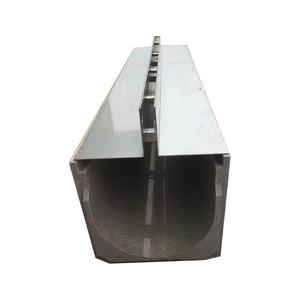 Gouttière linéaire de drainage de <span class=keywords><strong>piscine</strong></span> de systèmes de drainage extérieurs avec la <span class=keywords><strong>fente</strong></span> d'acier inoxydable couvre le canal de drainage - Product Image 4