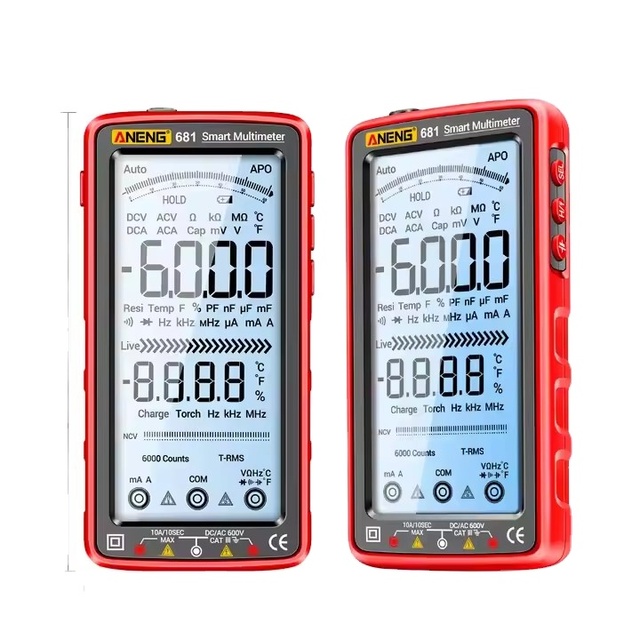 HEDAO ANENG-681 Smart Multimeter With Lcd Screen Rechargeable Voltage Tester Digital Multimeter