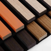 Tablero acústico de panel insonorizado MDF ecológico para reducción de ruido en Office Home Studio y sala de conferencias