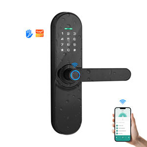 प्रत्यक्ष नए उत्पादों का विनिर्माण स्लिम डिजिटल इलेक्ट्रॉनिक स्मार्ट स्कग डबल साइड स्मार्ट फिंगरप्रिंट डोर लॉक स्मार्ट लॉक - Product Image 1