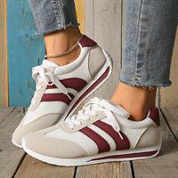 Chaussures Rétro Forrest Gump pour Femme – Nouvelle Collection Automne/Hiver 2025 – Légères, Décontractées, Bicolores, Tendance et Plates