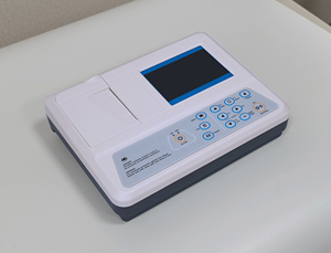 Électrocardiographe portable à trois canaux, électrocardiographe numérique, appareil <span class=keywords><strong>ECG</strong></span> avec écran LCD - Product Image 5