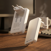 Chargeur 35W PD3.0, accessoire électronique, adaptateur USB avec connecteur pliable, production OEM