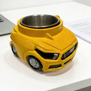 Taza de Café de Resina con Diseño de Auto Deportivo Rojo, Idea de Regalo Original - Product Image 2