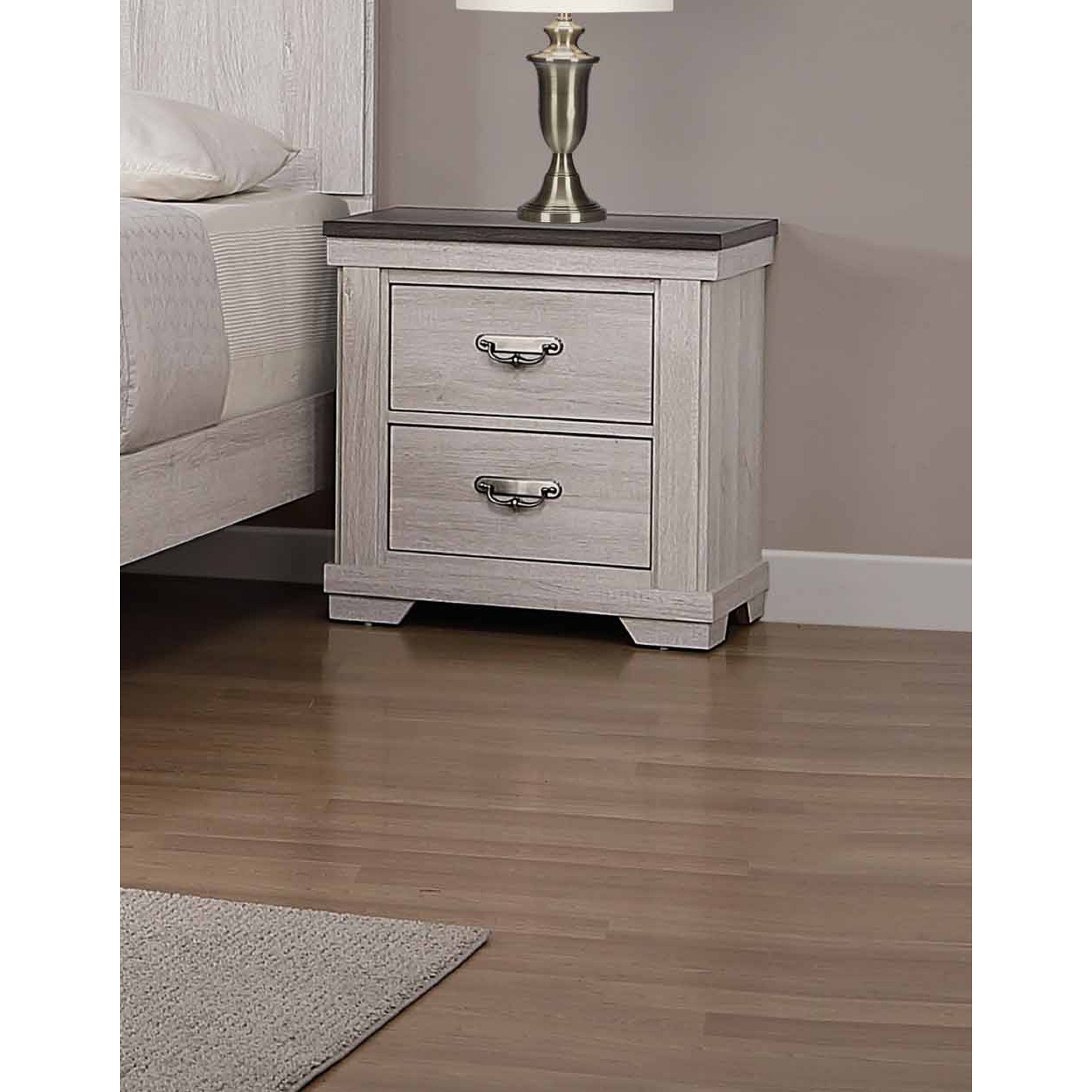 Beige Gray+White
