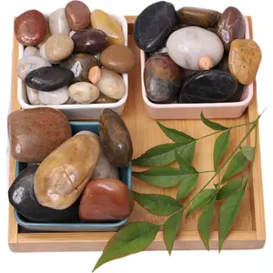 Natural River Stone Fish Tank Landscaping Decorative Small Stone Courtyard Paving Cobbles & Pebbles