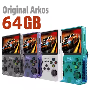 R36S Consola de juegos de pantalla de 3,5 pulgadas portátil <span class=keywords><strong>retro</strong></span> R35S Sistema Linux de código abierto 15000 + Juegos Reproductor de <span class=keywords><strong>video</strong></span> portátil Consola R36s - Product Image 4
