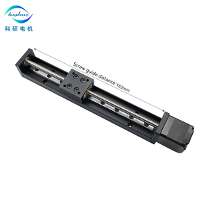 Rel Linear 50mm 100mm 150mm 200mm 250mm aktuator panggung Linear dengan rel Linear persegi meja geser Mini N11 Ema Motor Stepper - Product Image 4