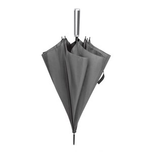 Sombrilla de Playa Gris de Poliéster con Mango de PVC, 103 cm de Diámetro - Product Image 2