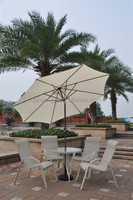 Parasols de jardin de haute qualité Parasols de plage en aluminium Parasols de plage en aluminium de grande taille pour l'extérieur