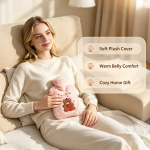 <span class=keywords><strong>Bouillotte</strong></span> en Peluche Réutilisable Soulagement Douleurs Menstruelles et Articulaires Chauffage Hivernal - Product Image 2